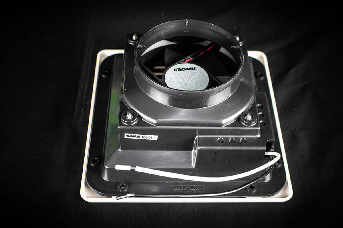 Kedron 12V DC Waterproof Exhaust Fan for RV and Off-Grid Use - Cabin Depot