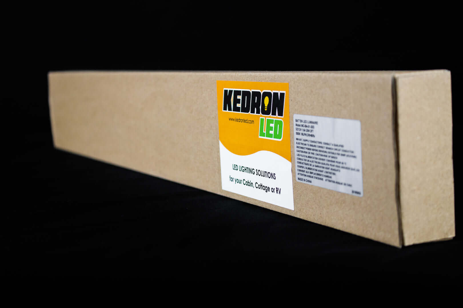 Kedron 20W 12vDC LED 24" Light in Cool White for residential, commercial use, available at Cabin Depot.