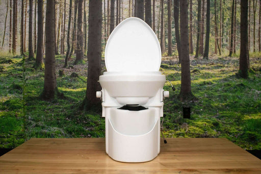 Nature's Head Composting Toilet With Foot Spider Handle - Uncategorized by Nature's Head