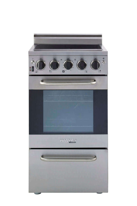 Unique Prestige 20" Stainless Convection Electric Range (SmoothTop) - Uncategorized by Unique