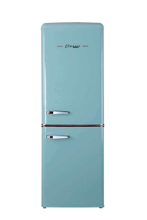 Unique 9 cu/ft Retro AC Bottom Mount Refrigerator - Refrigerators by Unique