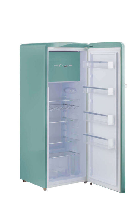 UNIQUE Classic Retro 8 cu. ft. Single Door Refrigerator with Freezer - by Unique