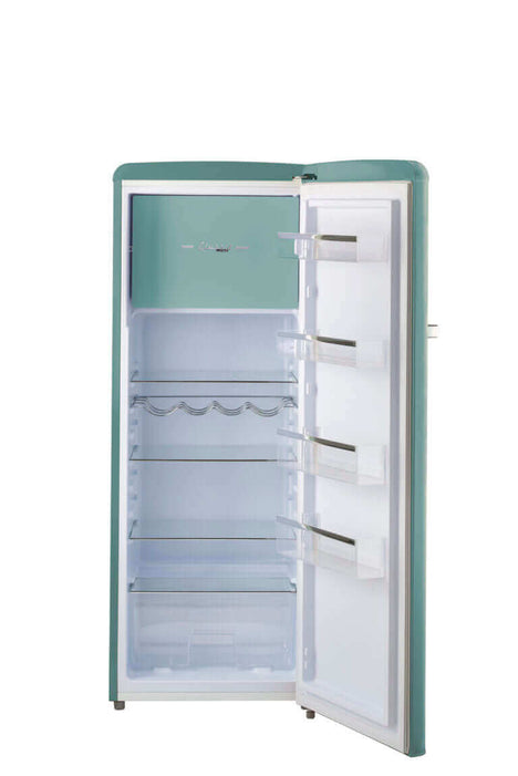 UNIQUE Classic Retro 8 cu. ft. Single Door Refrigerator with Freezer - by Unique