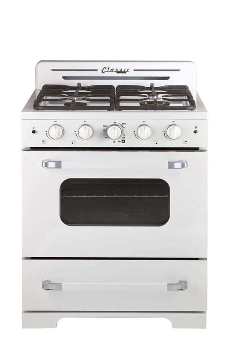 Unique Classic Retro 30” Convection Gas Range (Electronic Ignition) - Uncategorized by Unique