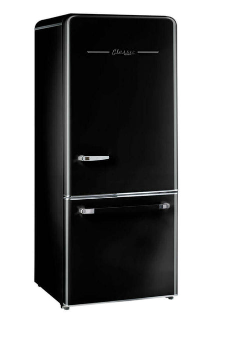 Unique Classic Retro 18 cu. ft. Electric Bottom-Mount Refrigerator - Refrigerators by Unique