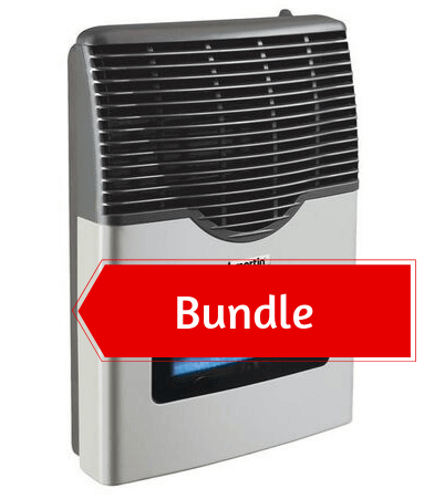 Martin 11,000 BTU Propane Heater Bundle - Cabin Depot Direct Vent Solution