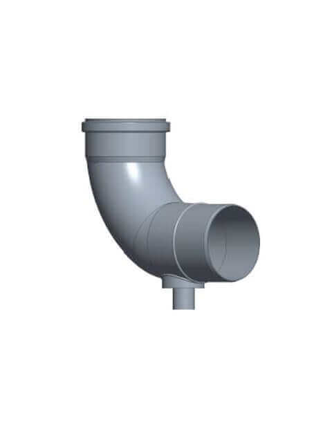 Cinderella Freedom Ventilation Installation Kit pipe connector for incineration toilet systems.