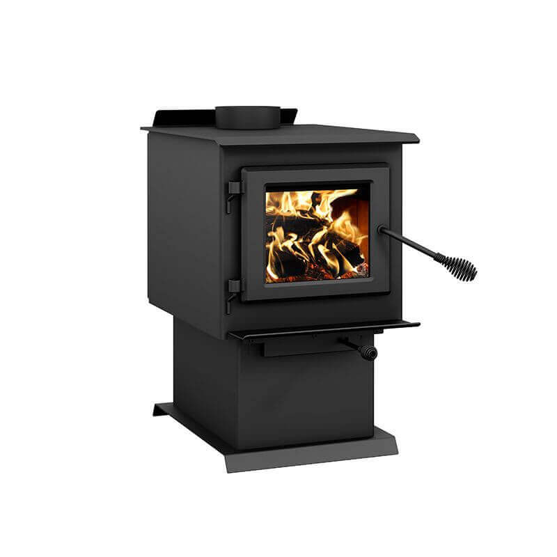 Century S250 Wood Stove with Cast Iron Door and EPA 2020 Approval for Sale at Cabin Depot