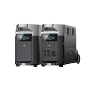 EcoFlow DELTA Pro Portable Power Station and Smart Extra Battery, 3600W output, 10800Wh storage, available at Cabin Depot