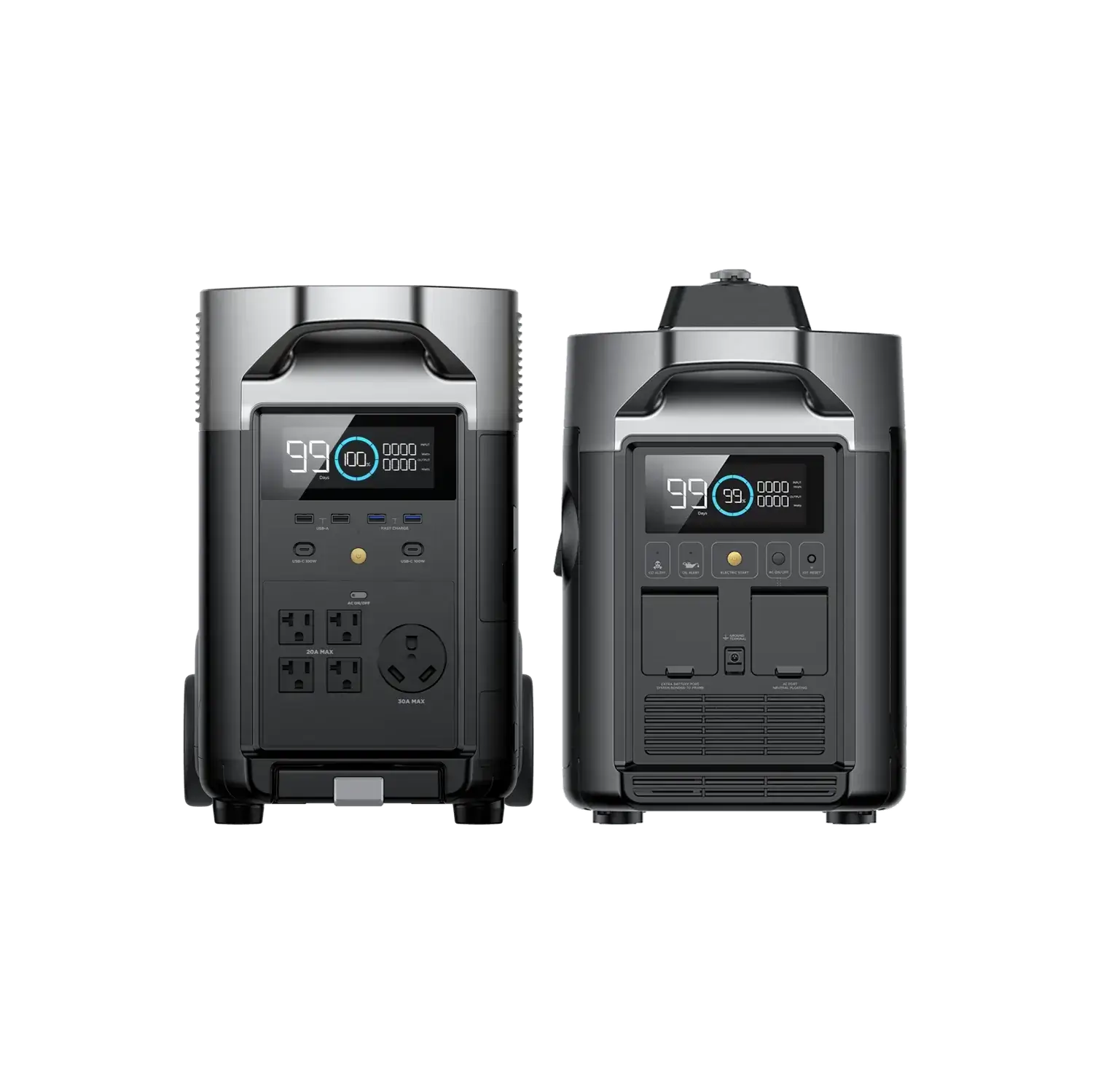 EcoFlow DELTA Pro Portable Power Station with Smart Extra Battery from Cabin Depot